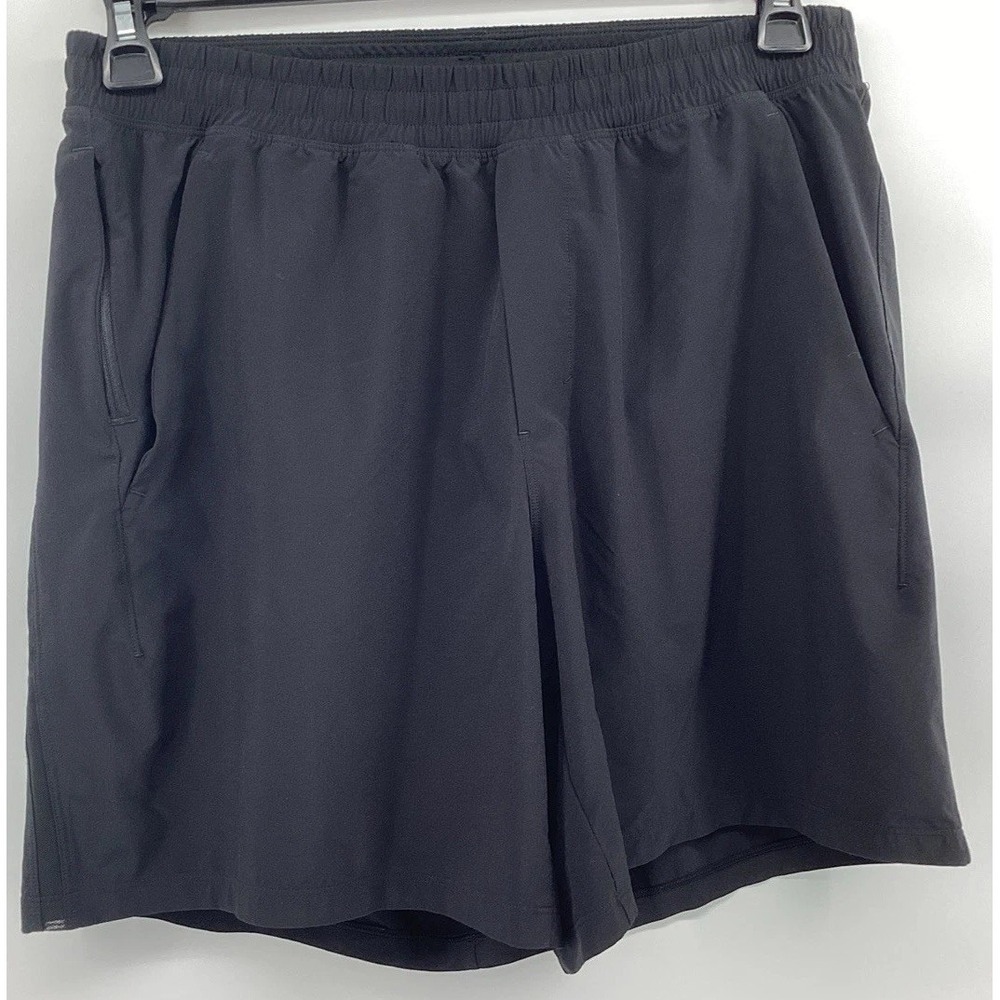 Lululemon Men's Pace Breaker 5" Lined Shorts Black Size Large LG Athletic Run